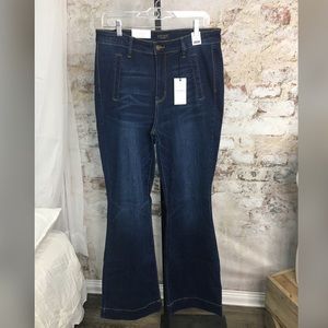 Judy Blue High Waisted Trouser Flare Jean SIZE 13